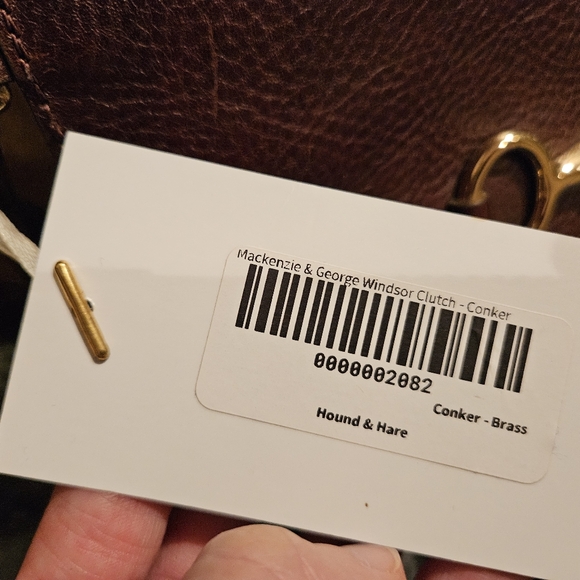 NWT Mackenzie And George Windsor Clutch Conker And Brass For Hound And Hare - Picture 4 of 7